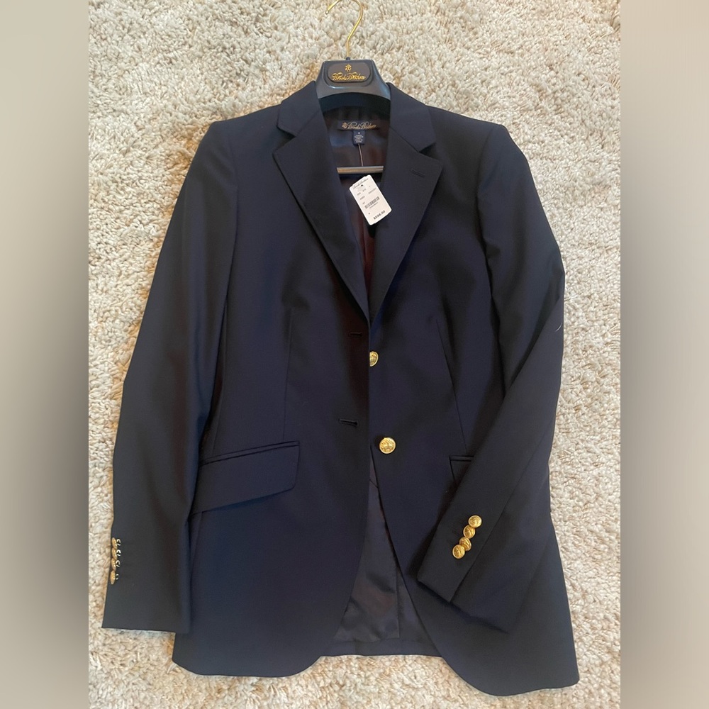 Brand new classic Brook brothers navy blazer!!!
